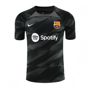 Maillot de foot Barcelona Gardien de but Extérieur 2023-24 Manches Courte